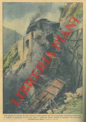 Un ponte ferroviario danneggiato dal recente maltempo nell'Indiana è crollato …