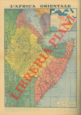 L'Africa Orientale (cartina).
