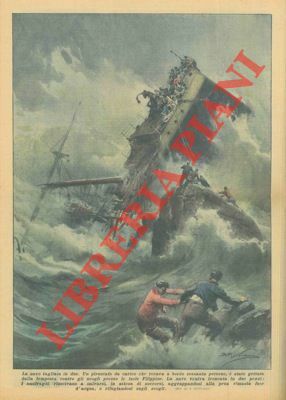 Un piroscafo da carico che recava a bordo sessanta persone, …
