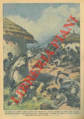 Sulle strade della disastrosa ritirata etiopica, le tribù Galla si …