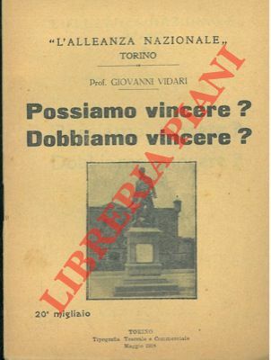 Possiamo vincere? Dobbiamo vincere?