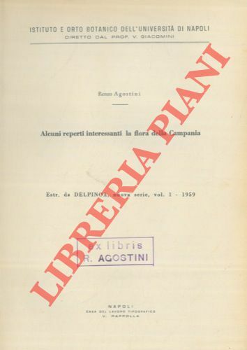Alcuni reperti interessanti la flora della Campania.