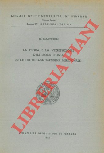 La flora e la vegetazione dell' Isola Rossa (Golfo di …