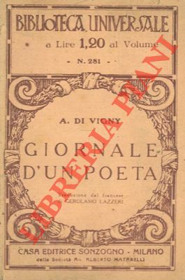 Giornale d'un poeta.