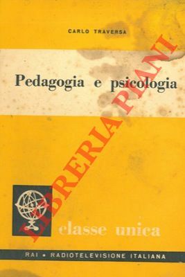 Pedagogia e psicologia.