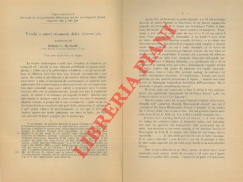 Vecchi e nuovi strumenti della microscopia.