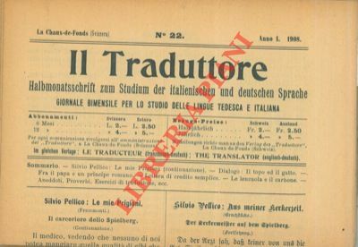 Il traduttore. Giornale bimensile per lo studio delle lingue tedesca …