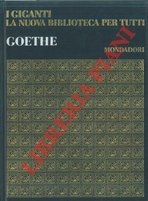 J. Wolfgang von Goethe.