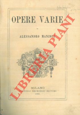 Opere varie.
