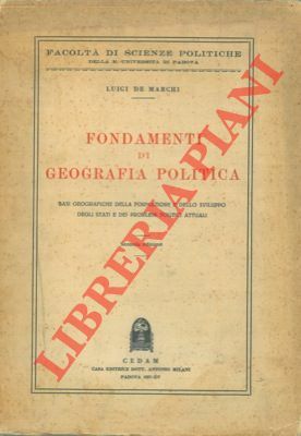 Fondamenti di geografia politica.