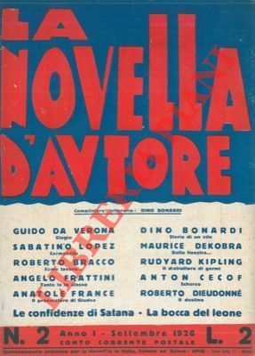 La novella d'autore.