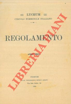 Regolamento.