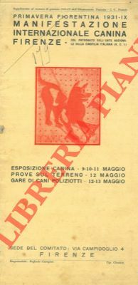 Manifestazione internazionale canina. Firenze.