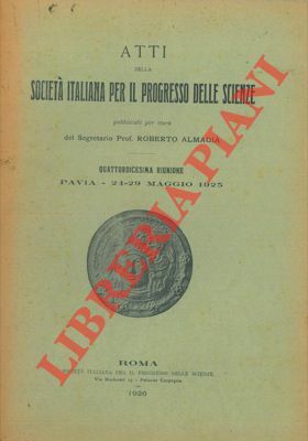 Atti della Società Italiana per il progresso delle scienze. Quattordicesima …