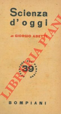 Scienza d'oggi.