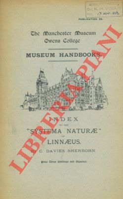 An index to the generic and trivial names of animals, …