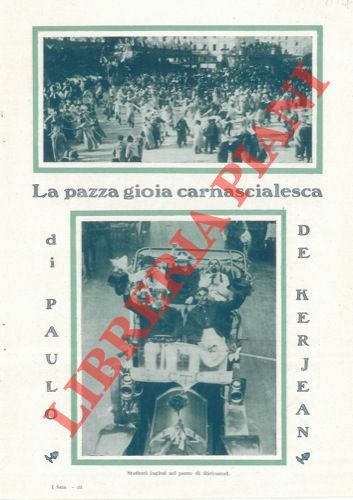 La pazza gioia carnacialesca.
