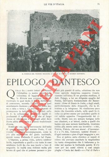 Epilogo dantesco.