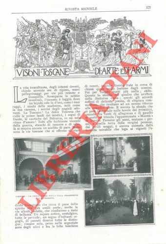 Visioni toscane di arte e di armi.