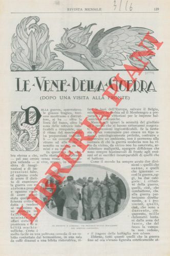 Le vene della guerra (dopo una visita alla fronte).