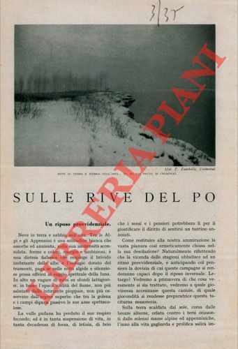 Sulle rive del Po.