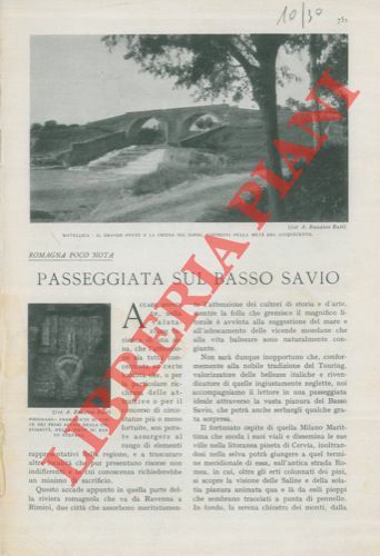 Passeggiata sul Basso Savio. Romagna poco nota.