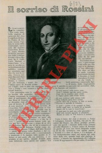 Il sorriso di Rossini.