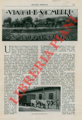 Viaggi e sgomberi in tempo di guerra.