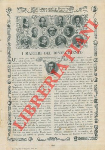 I martiri del Risorgimento.