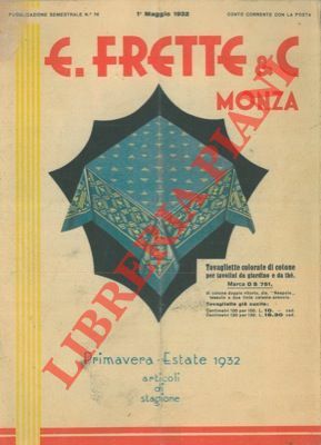 Primavera - Estate 1932. Articoli di stagione.