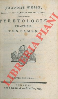 Pyretologie practicae tentamen. Continuatio prima tentaminis .