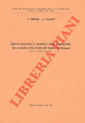 Specie indicatrici e struttura della vegetazione nei calanchi della Valle …