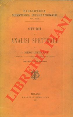 Studii di analisi spettrale.