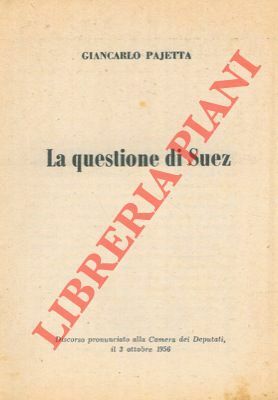 La questione di Suez.