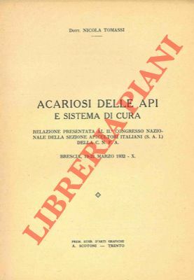 Acariosi delle api e sistema di cura.
