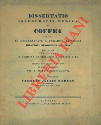 Dissertatio inauguralis medica, de coffea, .
