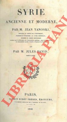 Syrie ancienne et moderne.