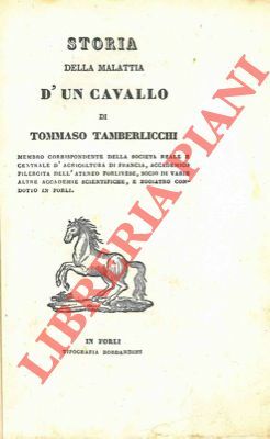 Storia della malattia d'un cavallo.