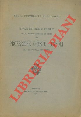 Proposta del Consiglio Accademico per la collocazione di un busto …