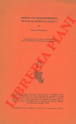 Petrus van Musschenbroek's "Oratio de sapientia divina".
