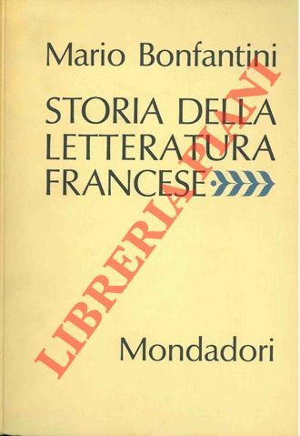 Storia della letteratura francese.