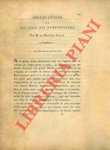 Observations sur les ailes des hymenoptères.