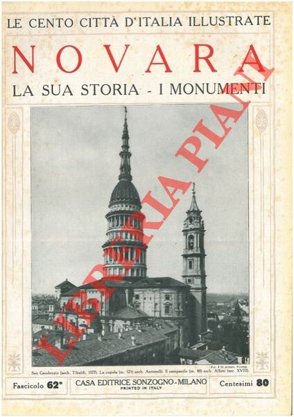 Novara, la sua storia, i monumenti.