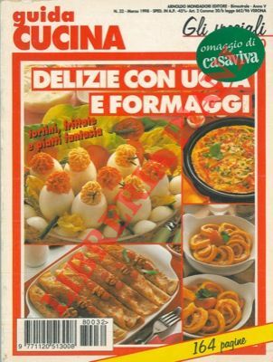 Delizie con uova e formaggi.