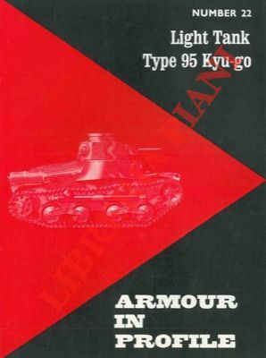 Armour in profile. Light Tank Type 95 Kyu-go.