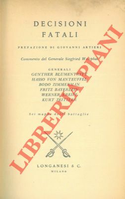 Decisioni fatali.
