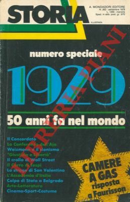 1929. 50 anni fa nel mondo.