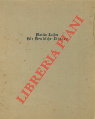 Die Deudsche Litaney.