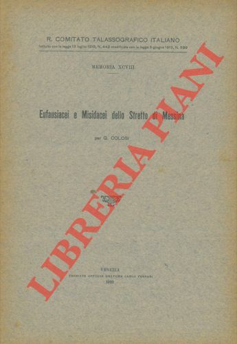 Efausiacei e Misidacei dello Stretto di Messina.