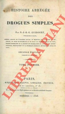 Histoire abrégée des drogues simples.